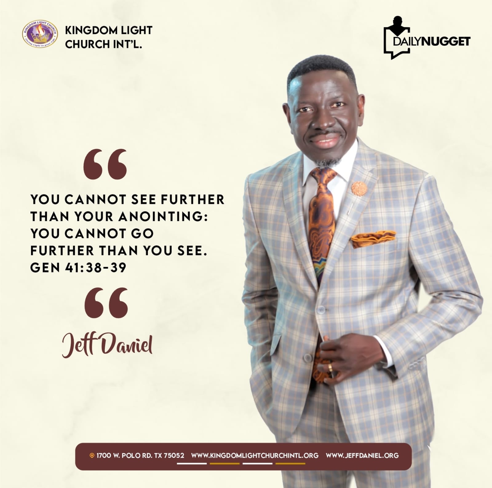 SIGHT DEPENDS ON LIGHT: LIGHT DEPENDS ON OIL